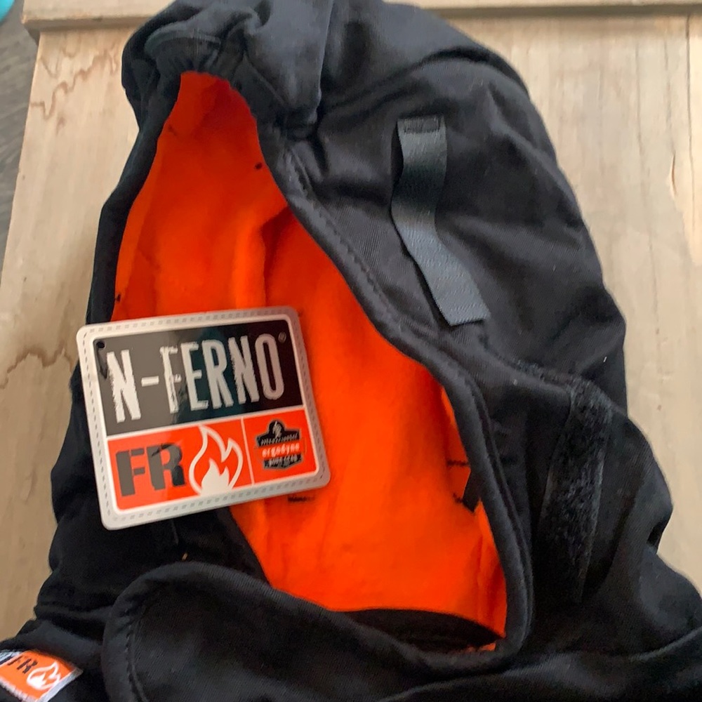 FR hood for under hard hat